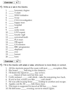 10th Grade English Worksheets