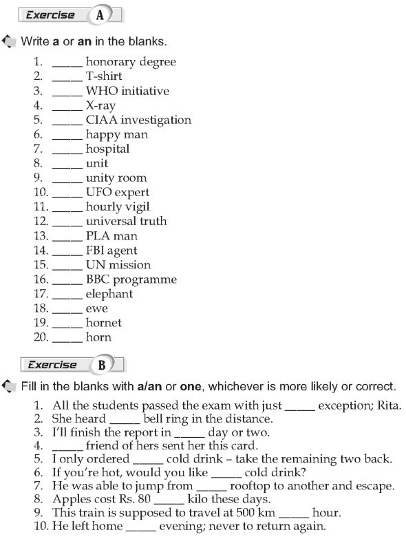 10th Grade English Worksheets