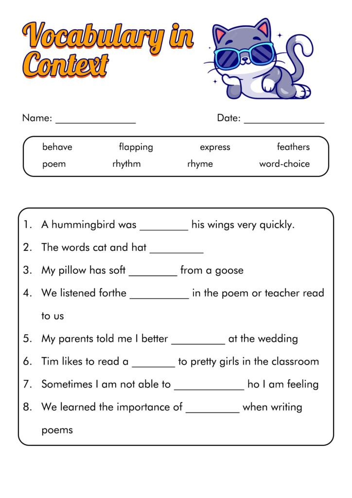 12 English Worksheets For Grade 2 Free PDF At Worksheeto