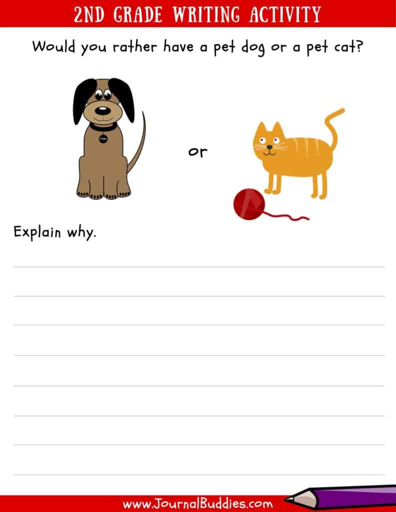 2nd Grade Writing Worksheets Pdf Free