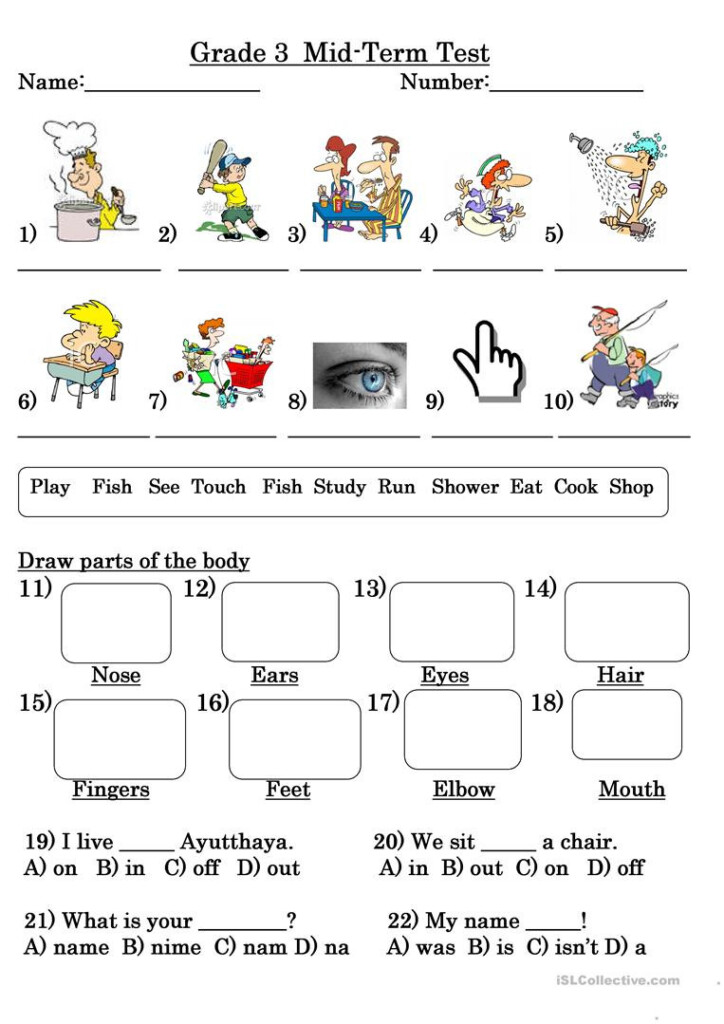 30 Grade 3 English Worksheets Worksheets Decoomo