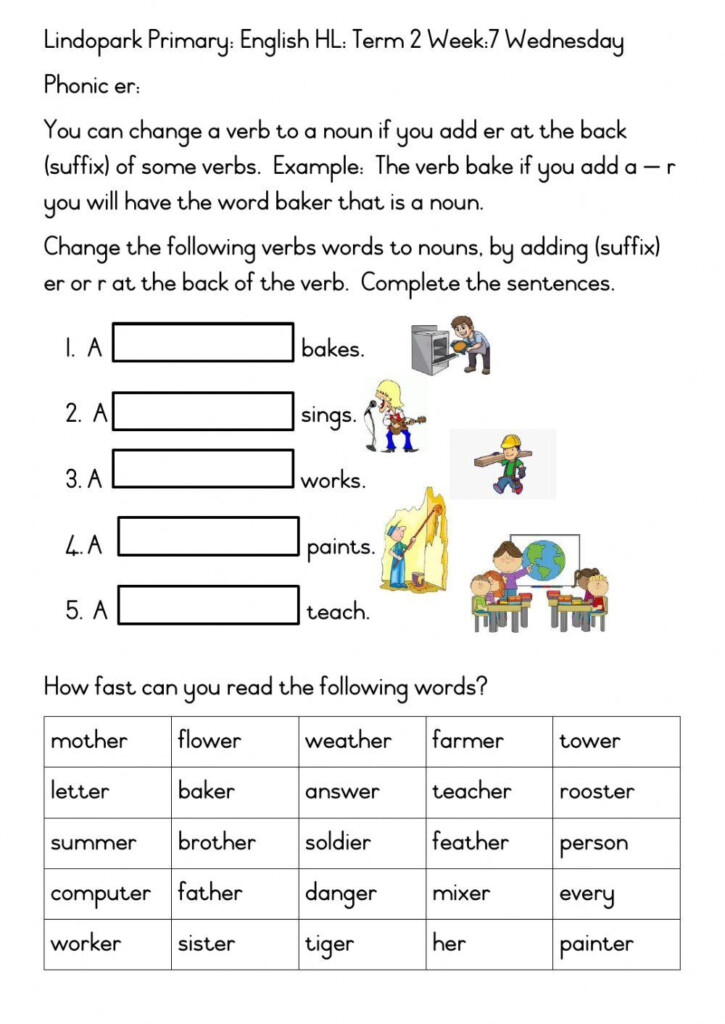 3rd Grade Phonics Worksheets Pdf
