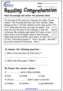3rd Grade Reading Worksheets Free Printable 3rd Grade Readin