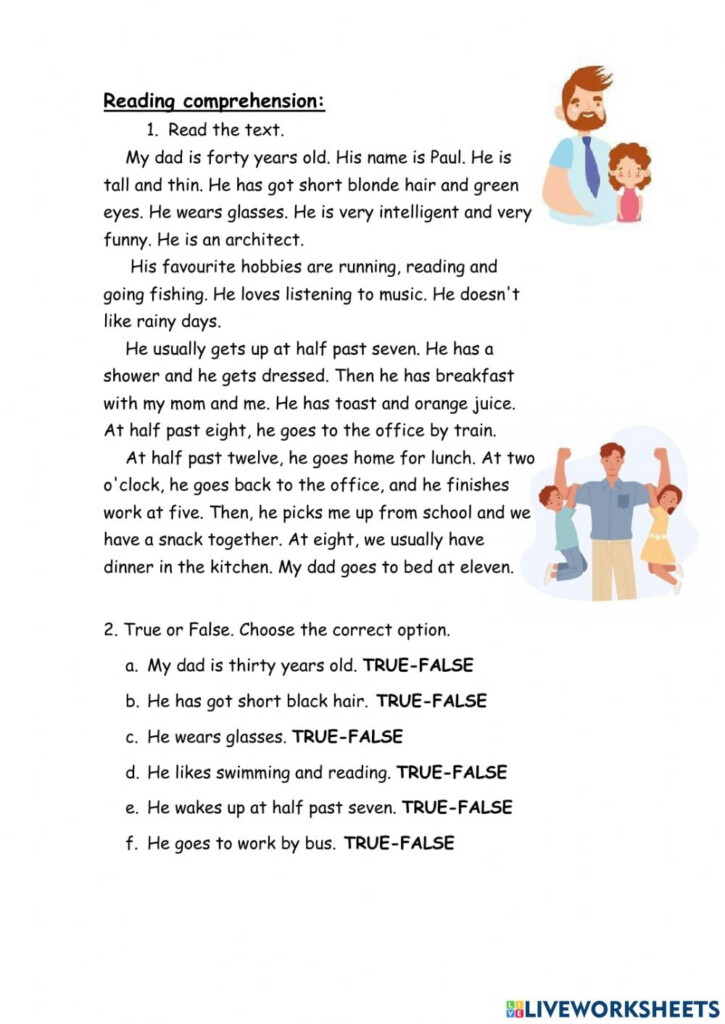 4th Grade Reading Comprehension Worksheets Multiple Choice Reading