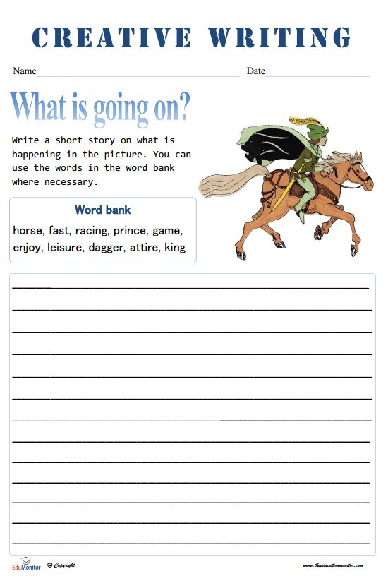 5Th Grade Creative Writing Prompts