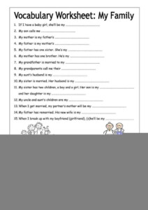 6th Grade Vocabulary Worksheets Printable Peggy Worksheets