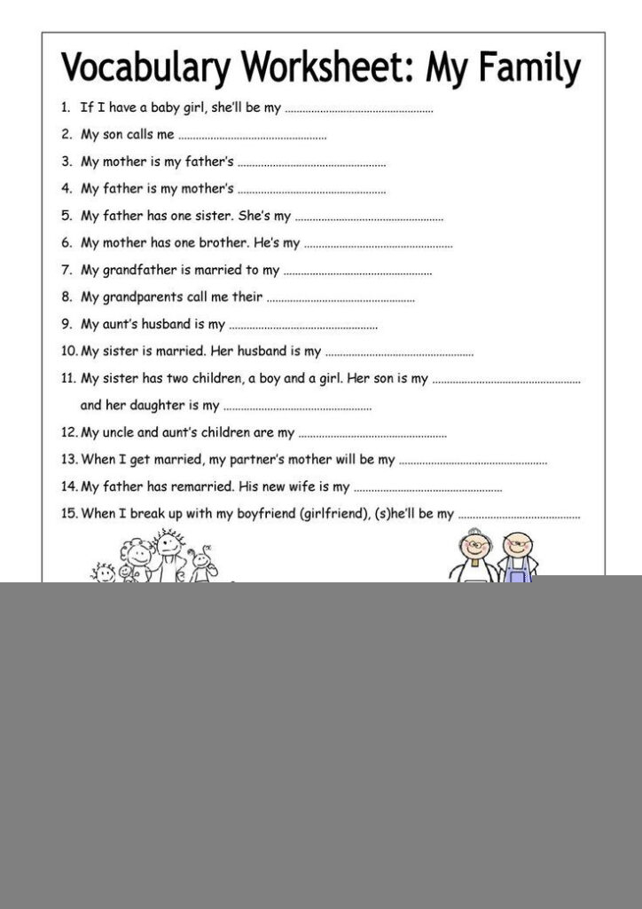 6th Grade Vocabulary Worksheets Printable Peggy Worksheets