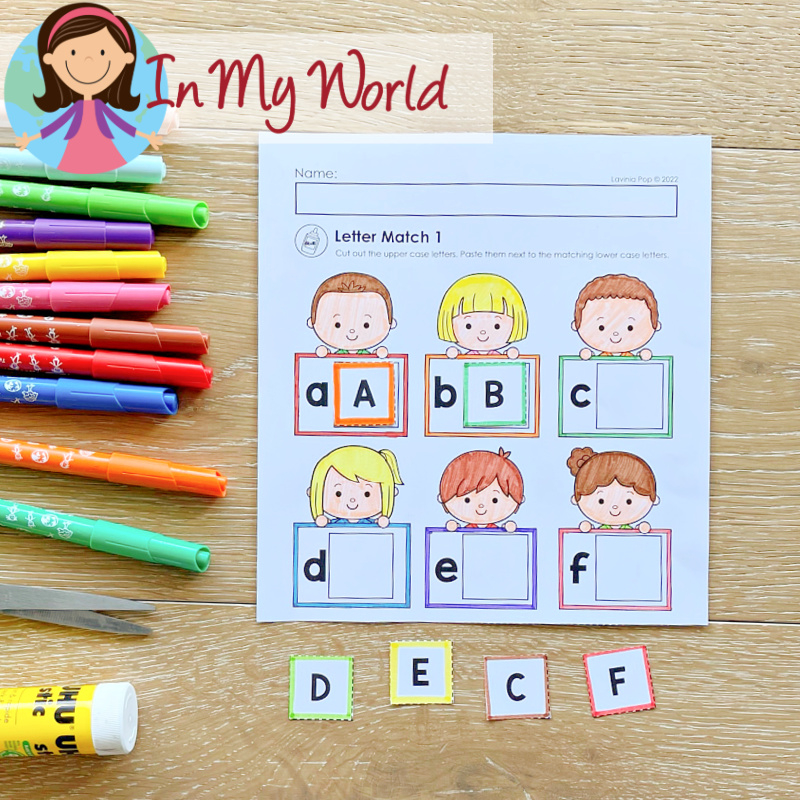 Alphabet Letters Worksheets Grade 1
