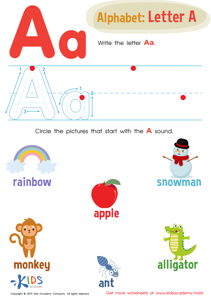 Alphabet Letters Worksheets Grade 1