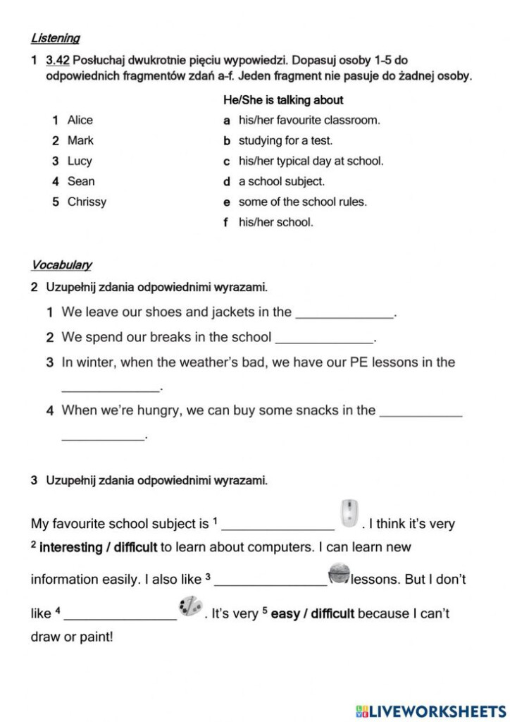 Brainy 5 Unit 5 Test B Worksheet Pe Lessons School Rules Time Lessons