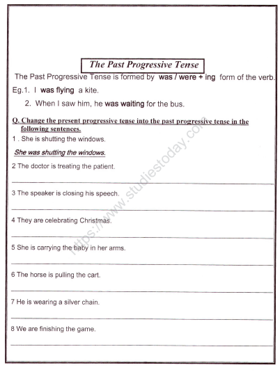CBSE Class 2 English Grammar And Vocabulary Worksheet