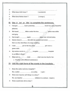 CBSE Class 2 English What People Do Worksheet