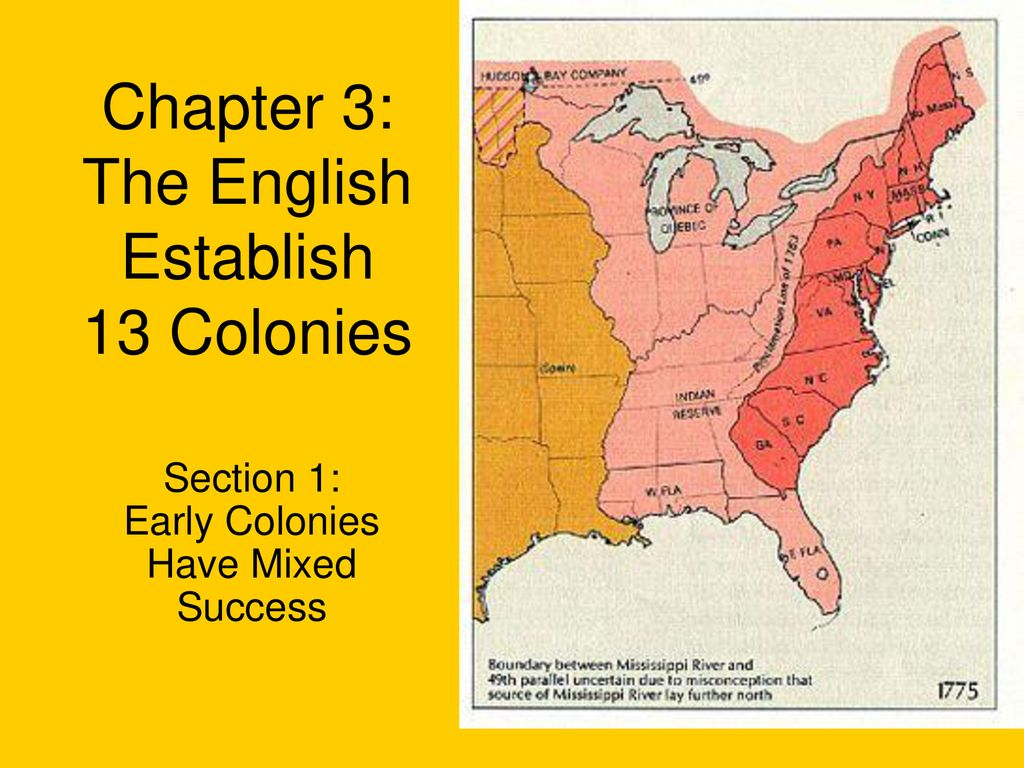 Chapter 3 The English Establish 13 Colonies Ppt Download
