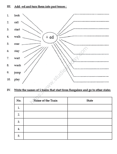 Class 3 English Work Sheet English Articles For Class 3 Novocom Top 