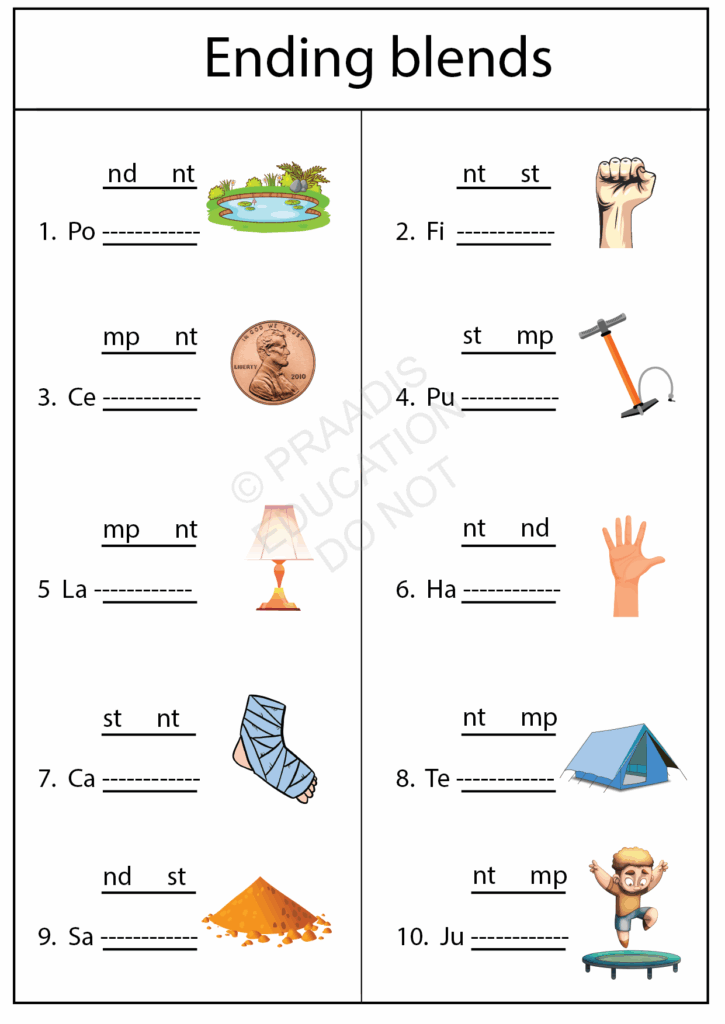 Class Kg 2 English Worksheet Kindergarten Worksheets