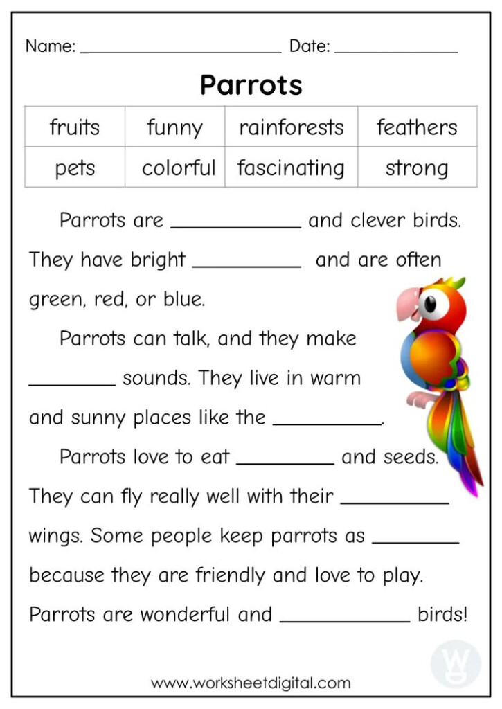 Cloze Passage ESL English Cloze Passages English For Beginners 