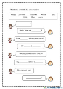Conversations Worksheet Worksheets Library