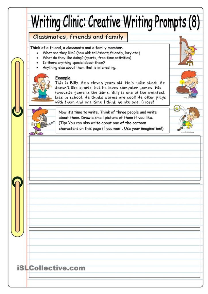 Creative Writing For 3Rd Grade