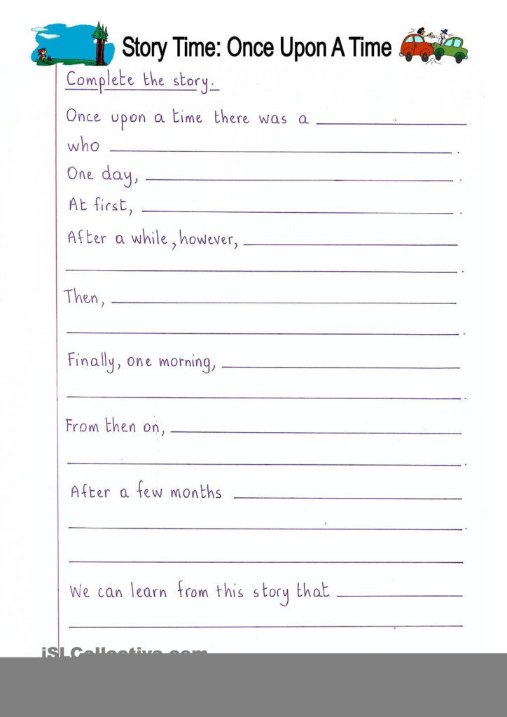 Creative Writing For Grade 3 Worksheet Writing Worksheets