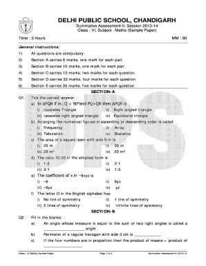 Dps Worksheets For Class 5 Fill Online Printable Fillable Blank 