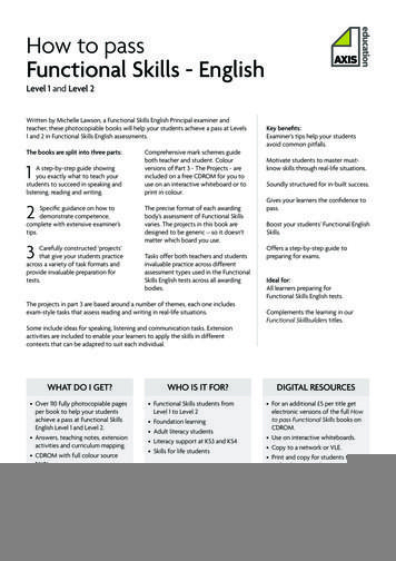 Edexcel Functional Skills English Worksheets SkillsWorksheets