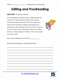 Editing And Proofreading Worksheets Worksheets Worksheet Hero