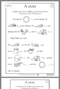 English For 6 Year Olds Worksheets