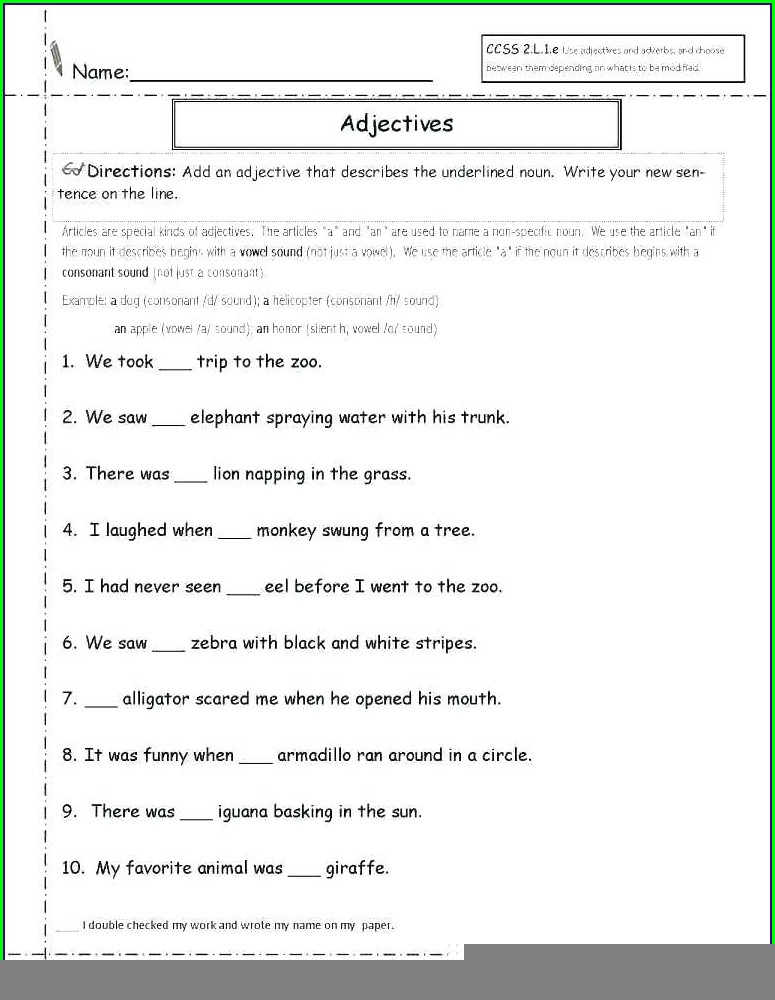 English Grammar Tenses Worksheets For Grade 2 Pdf