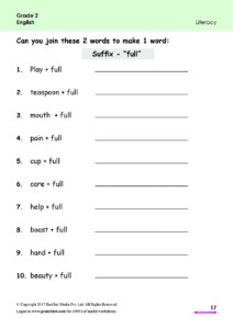 English Grammar Worksheets For Class 2 Cbse Worksheets For Class 2