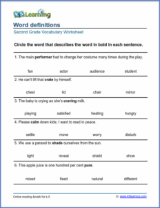 English Grammar Worksheets For Grade 2 Pdf Download