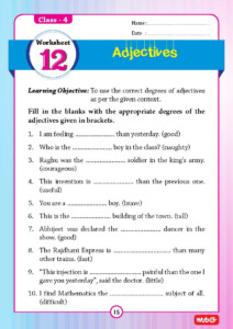 English Grammar Worksheets For Grade 4 Pdf Db excel