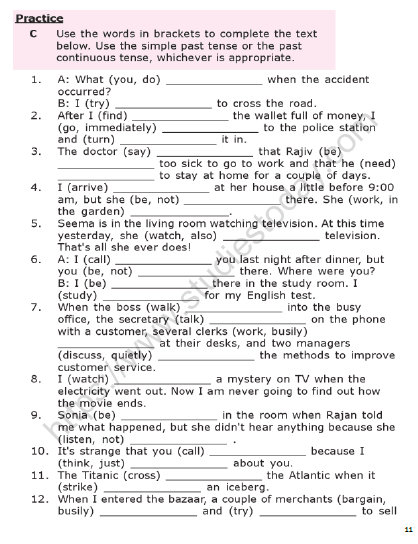 English Language Worksheets For Class 6 Icse Free Printable Worksheet