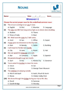 English Olympiad Worksheets For Class 2 The Tanwer Stores Olympiad
