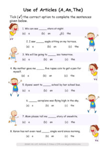 English Worksheets For Grade 1 Pdf