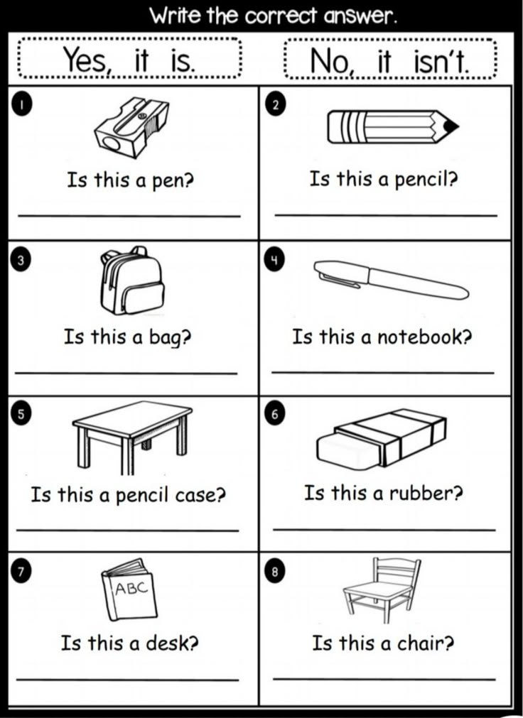 English Worksheets For Primary