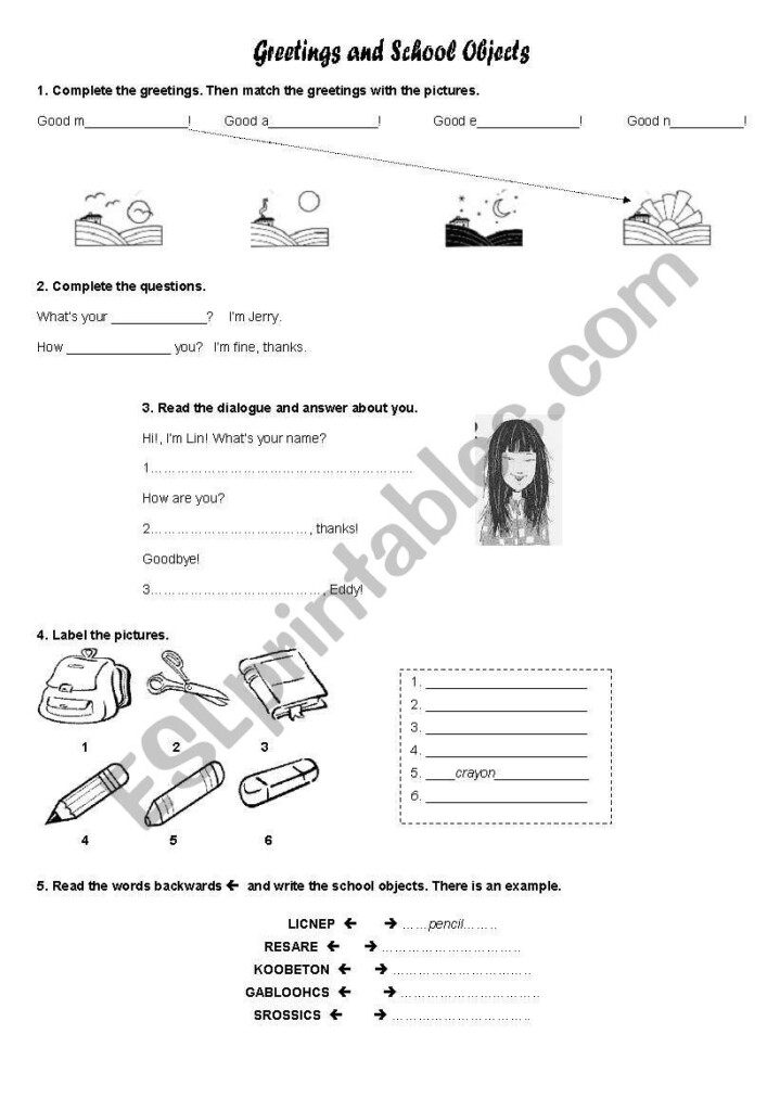 English Worksheets PHOTOCOPIABLE