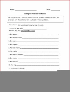 English Writing Worksheet For Grade 6 Worksheet Resume Examples
