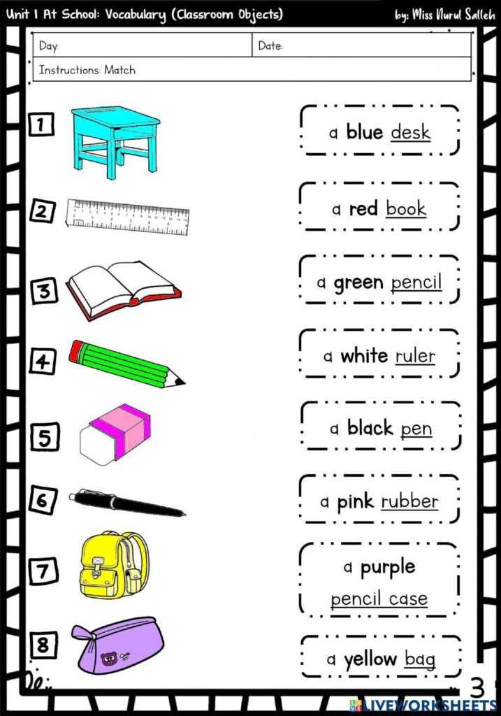 English Year 1 Online Exercise For YEAR 1 Live Worksheets 