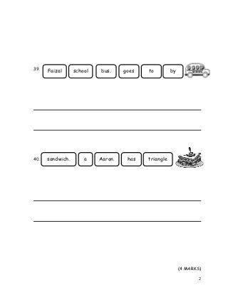 English Year 3 Worksheets Malaysia Fundacionfaroccr
