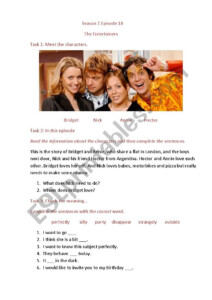 Extra English Episode 21 ESL Worksheet By YulikaTinkie