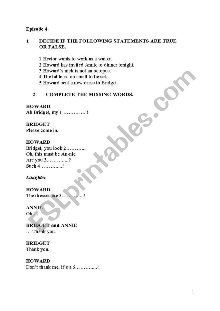 Extra In English Episode 4 ESL Worksheet By Puskaste