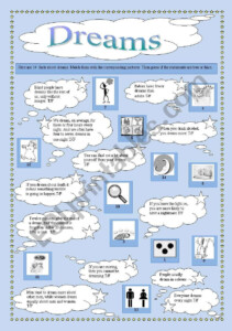 Facts About Dreams ESL Worksheet By Rotkappe