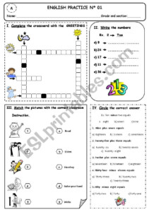 Fifth Grade Grade 5 English Worksheets