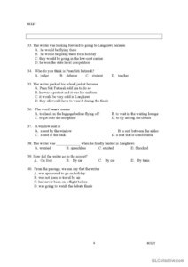 Form 1 English Paper 1 2013 English ESL Worksheets Pdf Doc