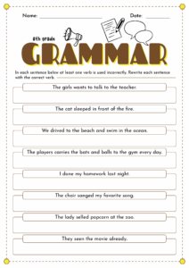 Free 8th Grade English Worksheet Pdf Download Free 8th Grade English
