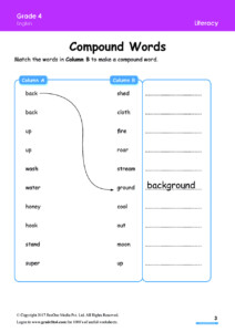 Free English Worksheets For Grade 4 class 4 IB CBSE ICSE K12 And All