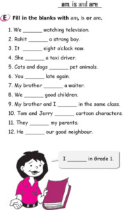 Free First Grade Grammar Worksheets
