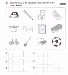 Free Primary 1 English Worksheets Singapore