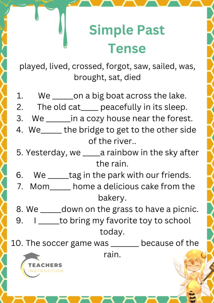 Free Simple Past Worksheet Download Free Simple Past Worksheet Png 