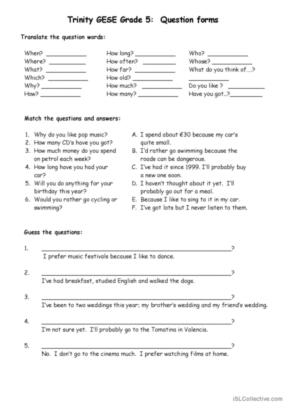 Free Worksheets For Grade 5 English Grammar Worksheets For Kindergarten